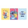 Set 3 cuadernos A5 Tropical Stitch Disney