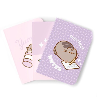 Set 3 cuadernos A5 Moments Pusheen