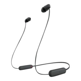 Auriculares sony wi - c100 inalambrico negro