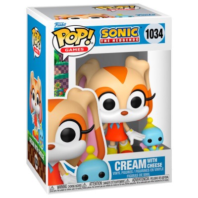 Figura POP Sonic The Hedgehog Cream with Cheese