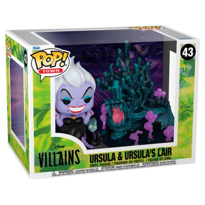 Figura POP Town Disney Villains Ursula &38 Ursulas Lair