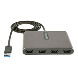 Adaptador usb 3.0 a 4x hdmi