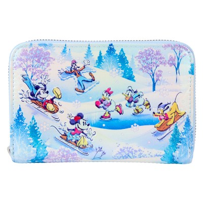 Cartera Winter Wonderland Mickey and Friends Disney Loungefly