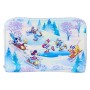 Cartera Winter Wonderland Mickey and Friends Disney Loungefly