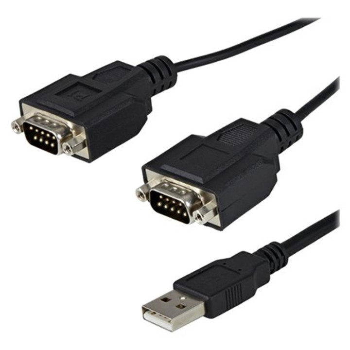 Cable 2x db9 a usb tipo