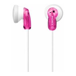 Auriculares sony mdre9lpp boton rosa