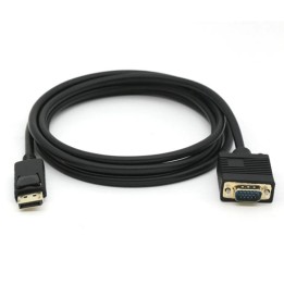 Cable displayport a vga equip macho - macho