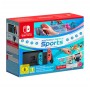 Consola nintendo switch azul neon rojo