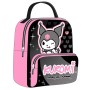 Mochila Kuromi Hello Kitty 23cm