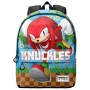 Mochila Run Knuckles Sonic the Hedgehog 44cm