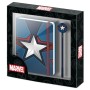 Set diario + Boligrafo Capitan America Marvel