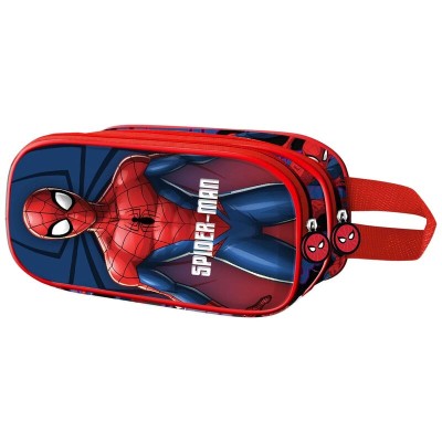 Portatodo 3D Spiderman Marvel doble