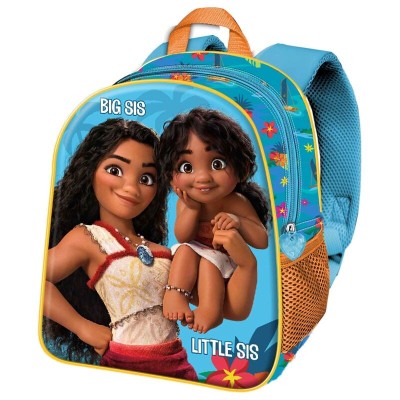 Mochila 3D Sisters Vaiana Disney 31cm