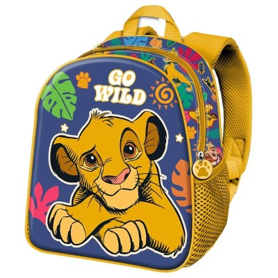 Mochila 3D Wild El Rey Leon Disney 31cm