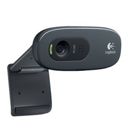 Webcam logitech c270 hd 1280x720p 3mp