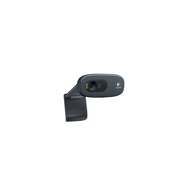 Webcam logitech c270 hd 1280x720p 3mp