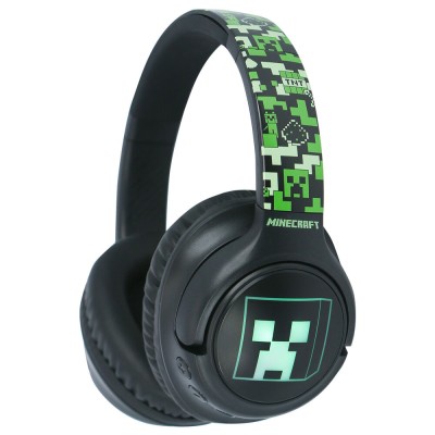 Auriculares inalambricos LED Minecraft