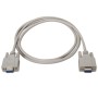 Aisens Cable Serie Null Modem DB9/H-DB9/H Beige 1m