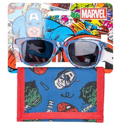 Set gafas sol + cartera Vengadores Avengers Marvel