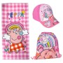 Set toalla + saco + gorra Peppa Pig