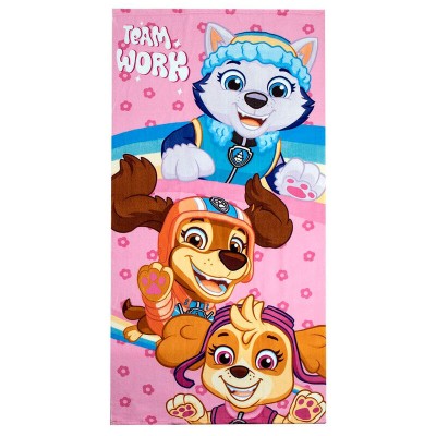 Toalla Patrulla Canina Paw Patrol microfibra