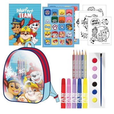 Set papeleria mochila Patrulla Canina Paw Patrol