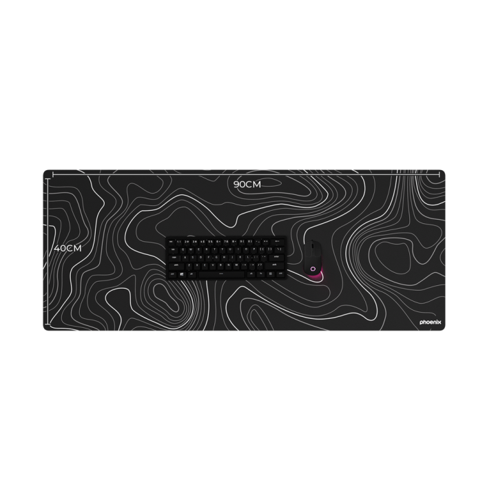 Alfombrilla phoenix stratos para raton escritorio