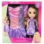 Muñeca Rapunzel + Disfraz Disney 38cm