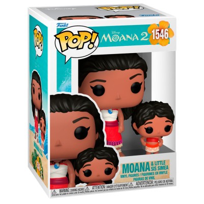 Figura POP Disney Vaiana Moana 2 Moana &38 Simea