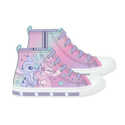 Zapatillas loneta Stitch Disney luces