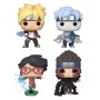 Blister 4 figuras POP Boruto Exclusive