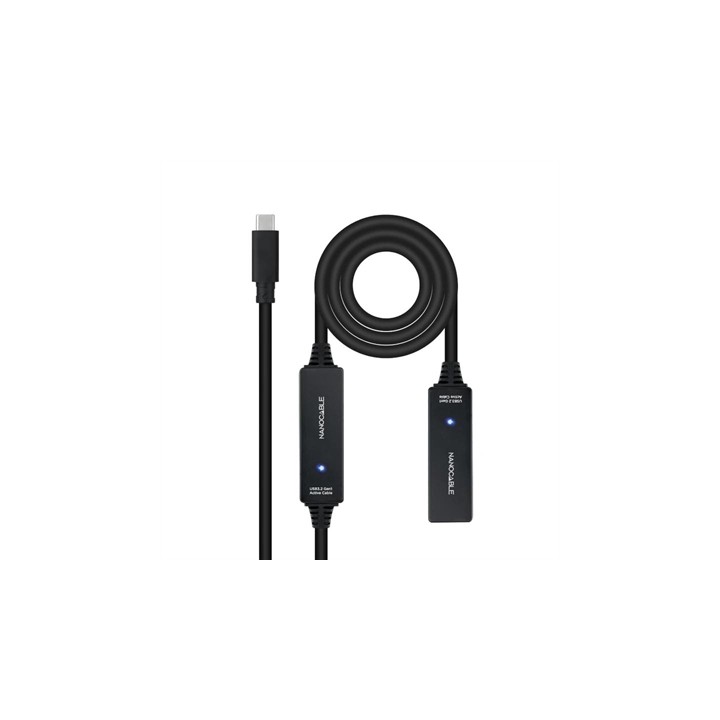 Cable prolongador nanocable con amplificador usb