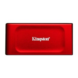 Ssd externo kingstón xs1000 rojo
