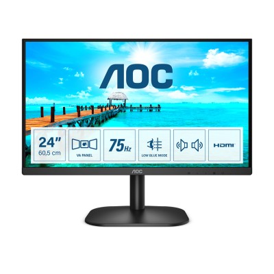 Monitor led 238pulgadas aoc 24b2xdam vga