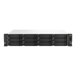 Servidor nas qnap ts - 1264u - rp - 8g 12 bahias