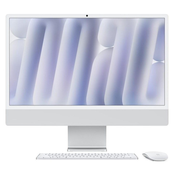 Ordenador all in one apple imac m4 - 16gb - ssd 256gb - 23.5 pulgadas - plata