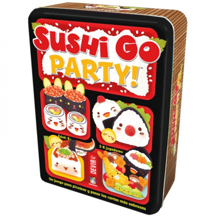 Juego mesa devir sushi go party
