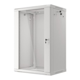Armario lanberg 19 pulgadas 18u 600x450 gris