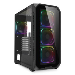 Caja ordenador gaming sharkoon ak5g rgb