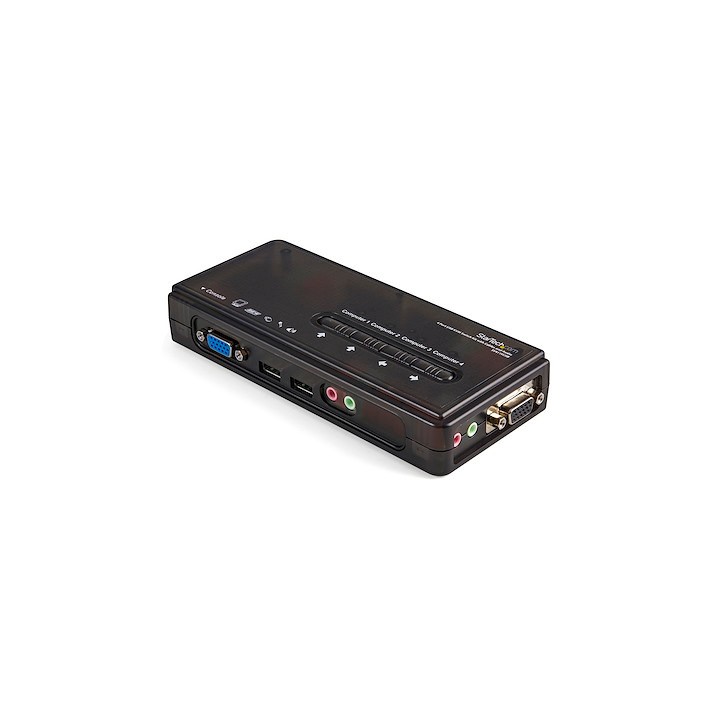 Conmutador kvm startech 4 puertos todo