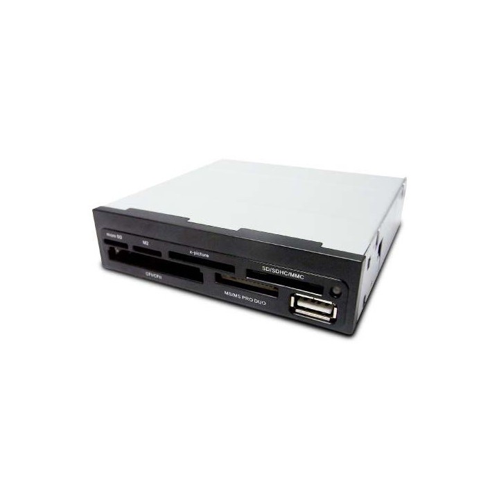 Lector tarjetas memoria y usb coolbox