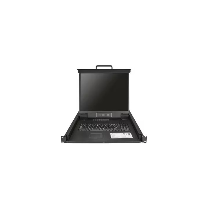 Consola kvm 16 puertos startech for server rack - rackmount lcd - 48.26 cm