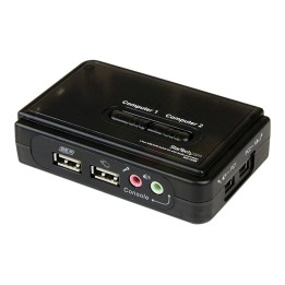 Conmutador kvm startech 2 puertos todo