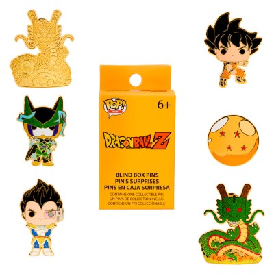 Blind Box Enamel Pin Dragon Ball Z Loungefly surtido