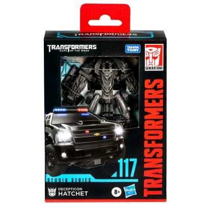 Figura Decepticon Hatchet Studio Series El Lado Oscuro de la Luna Transformers 11,5cm