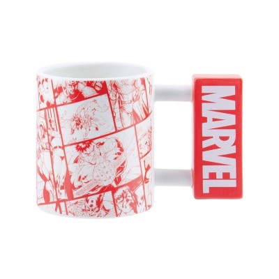 Taza Logo Comics Marvel 300ml