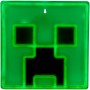 Lampara pared LED Creeper Minecraft 25cm