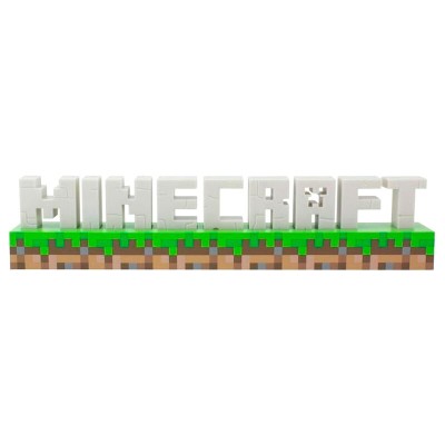 Lampara logo Minecraft