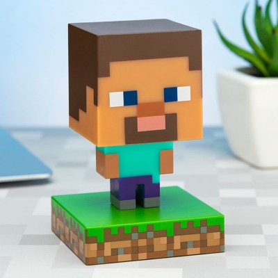 Lampara Icons Steve Minecraft