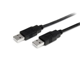 Cable usb tipo a startehc 1m - macho - macho - negro